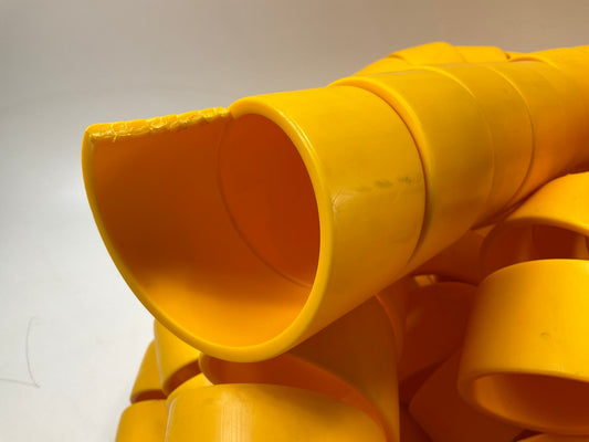 Gates G80902-0056 LARGE Size Yellow Hydraulic Hose Wrap Guard Sleeve 3.95''-4.25''