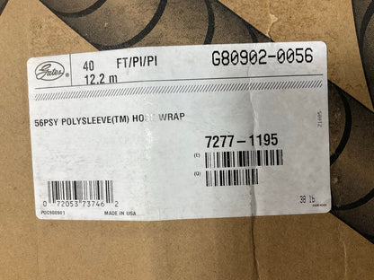 Gates G80902-0056 LARGE Size Yellow Hydraulic Hose Wrap Guard Sleeve 3.95''-4.25''