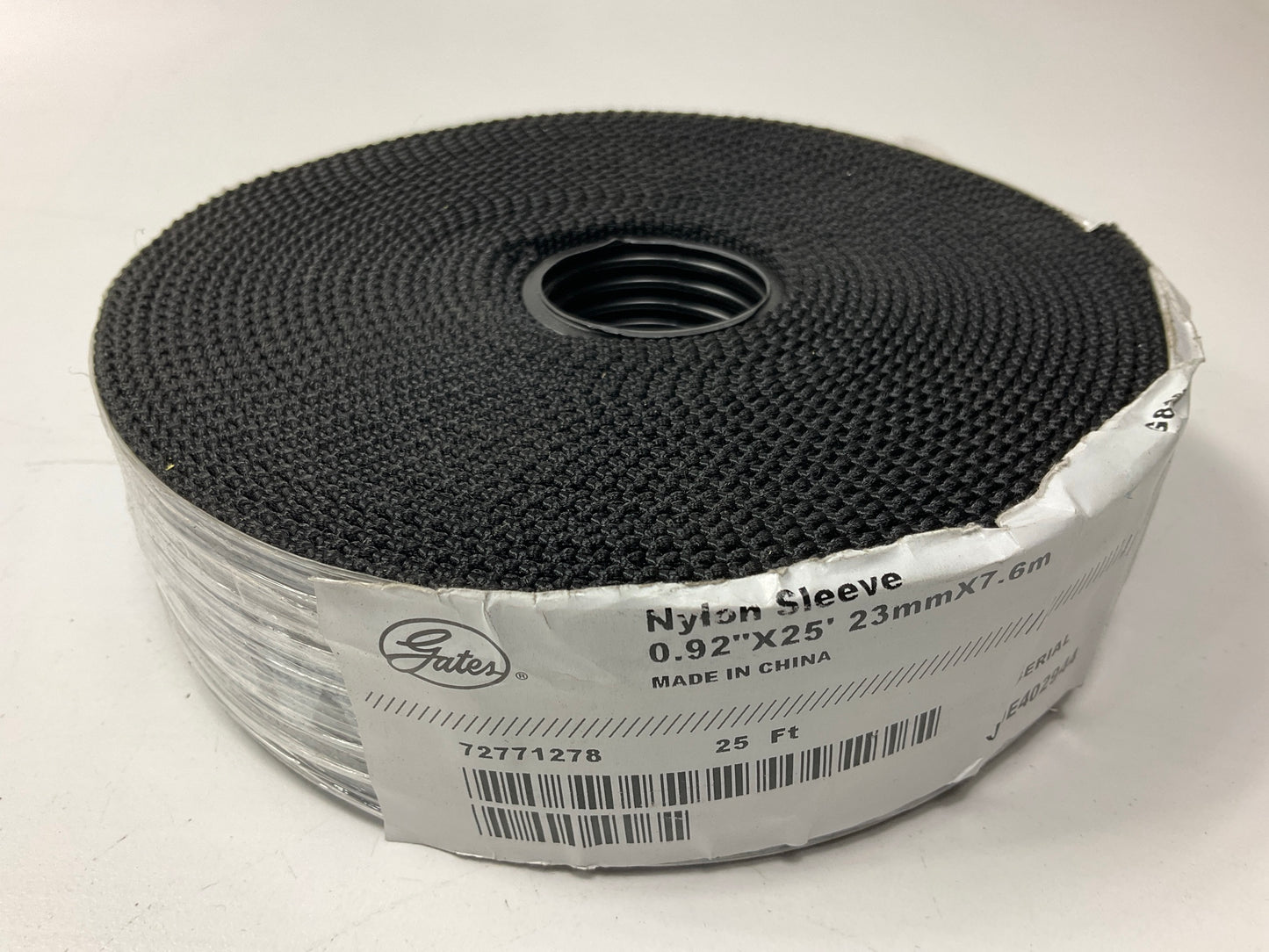 Gates G81801-0014 Hydraulic Hose Nylon Protective Sleeve -  0.92'' X 25' Feet