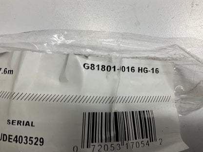 Gates G81801-0016 Hydraulic Hose Nylon Protective Guard Sleeve 1.1'' X 25 Feet