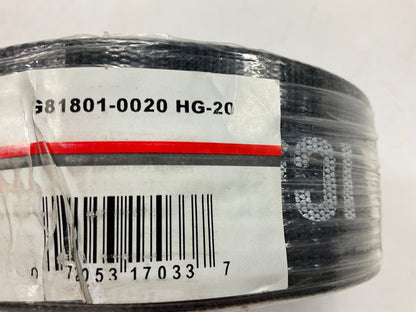 Gates G81801-0020 Hydraulic Hose 25' Nylon Protective Sleeve Guard 1.22''