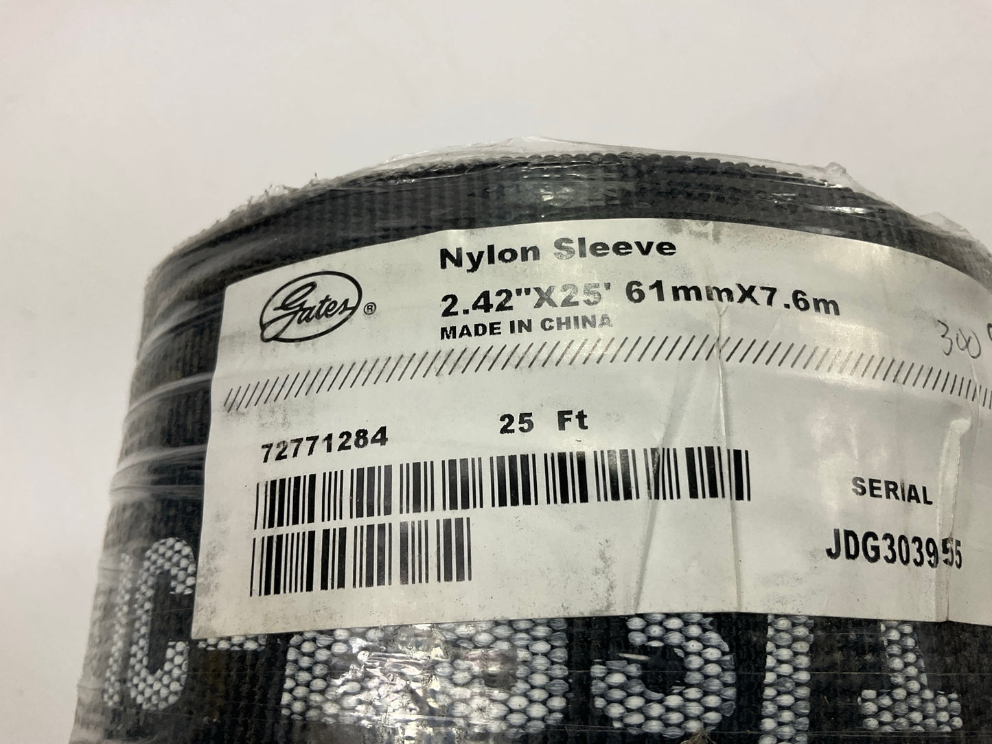 Gates G81801-0038 Hydraulic Hose Protector Sleeve - 2.42'' X 25'