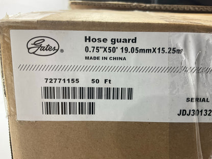 Gates G81900-0012 3/4'' Plastic Protective Coil Hydraulic Hose Guard Sleeve 50'