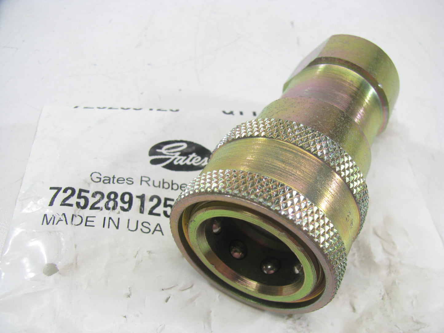 Gates G94521-0606 Hydraulic Hose Quick Disconnect Coupler Fitting 6FQPI-6FP