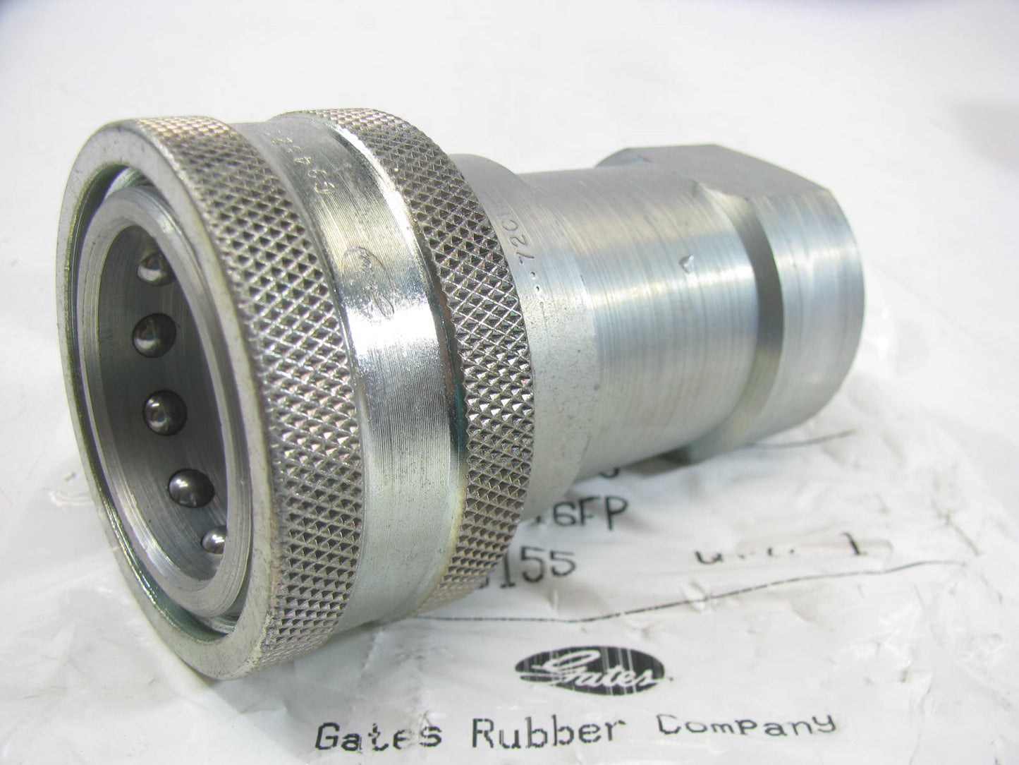 Gates G94521-1616 Hydraulic Hose Quick Disconnect Coupler 16FQPI-16FP 1''-11-1/2