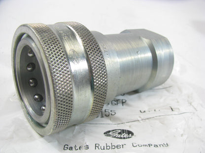 Gates G94521-1616 Hydraulic Hose Quick Disconnect Coupler 16FQPI-16FP 1''-11-1/2