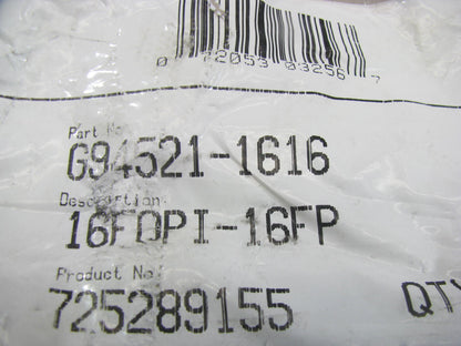 Gates G94521-1616 Hydraulic Hose Quick Disconnect Coupler 16FQPI-16FP 1''-11-1/2