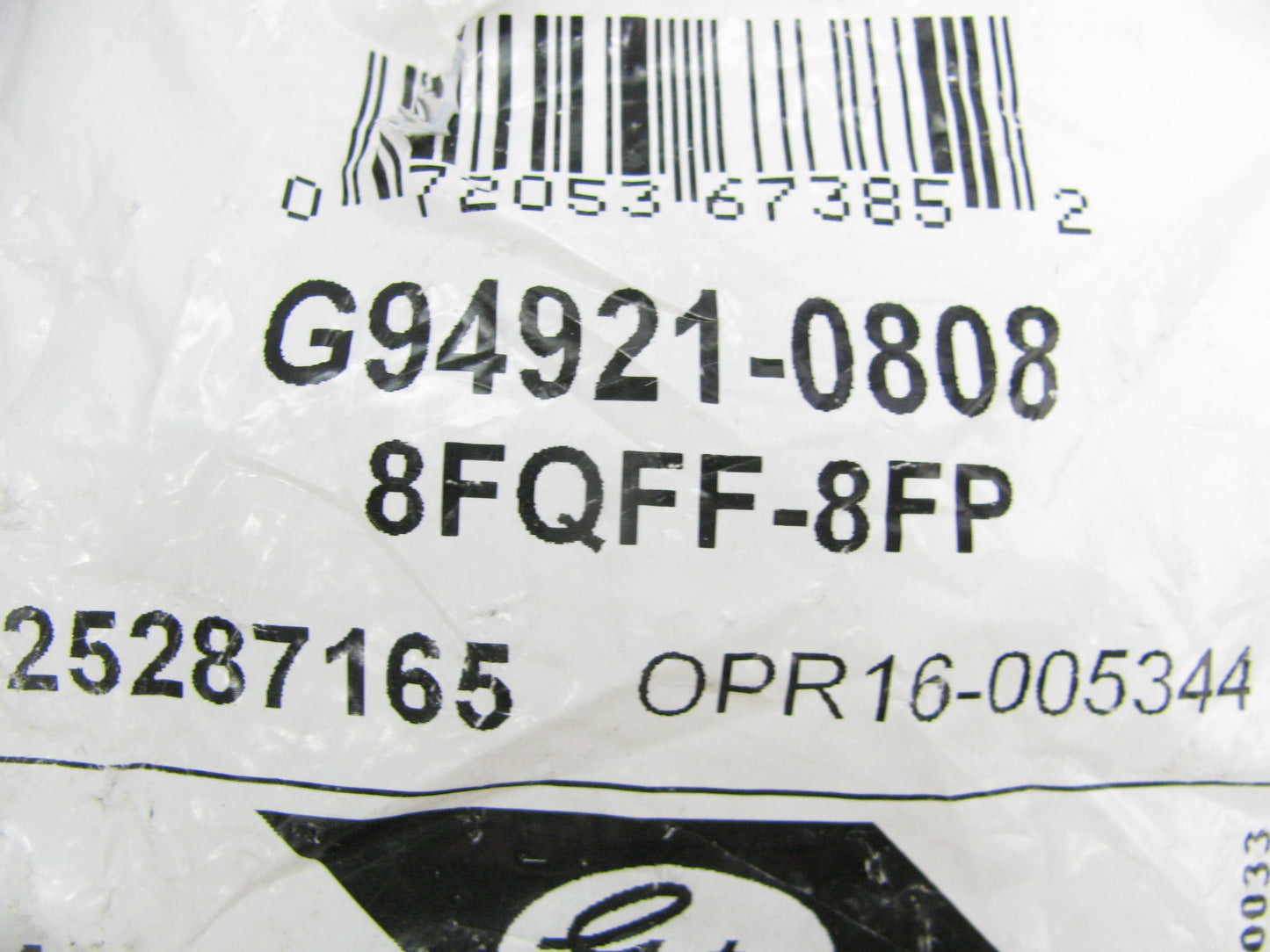 Gates G94921-0808 Hydraulic Fitting Quick Disconnect Coupler 8FQFF-8FP 1/2''-14