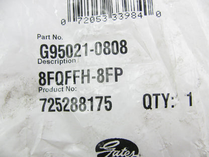 Gates G95021-0808 Hydraulic Hose Quick Disconnect Coupler 8FQFFH-8FP 1/2''-14