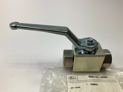 Gates G96110-0606 Female Pipe NPTF Two Way Block Style - 6FP-6FPBV