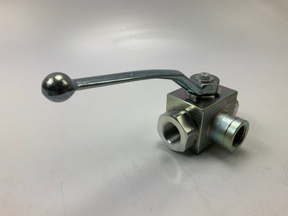 Gates G96210-1212 Female Pipe NPTF Three Way Block Style - 12FP-12FP-12FPBV