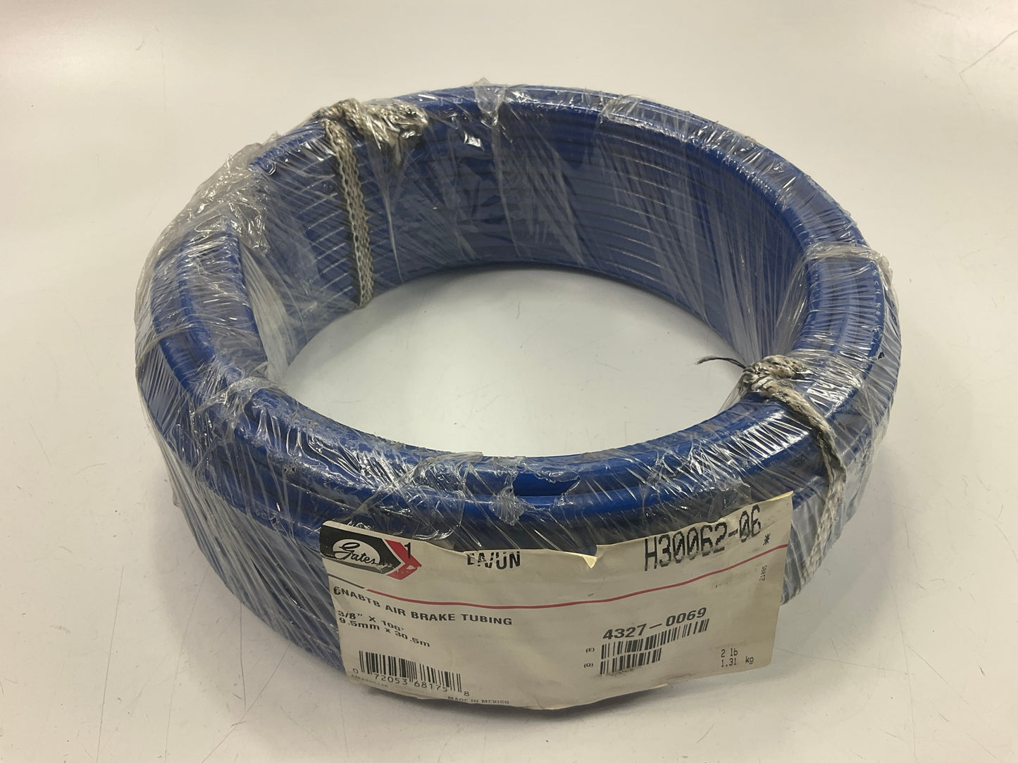 Gates H30062-06 Nylon Air Brake Hydraulic Tubing Hose, 3/8'' OD - 100 FEET