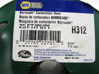 5/16X 25FT Gates H312 BARRICADE FUEL HOSE