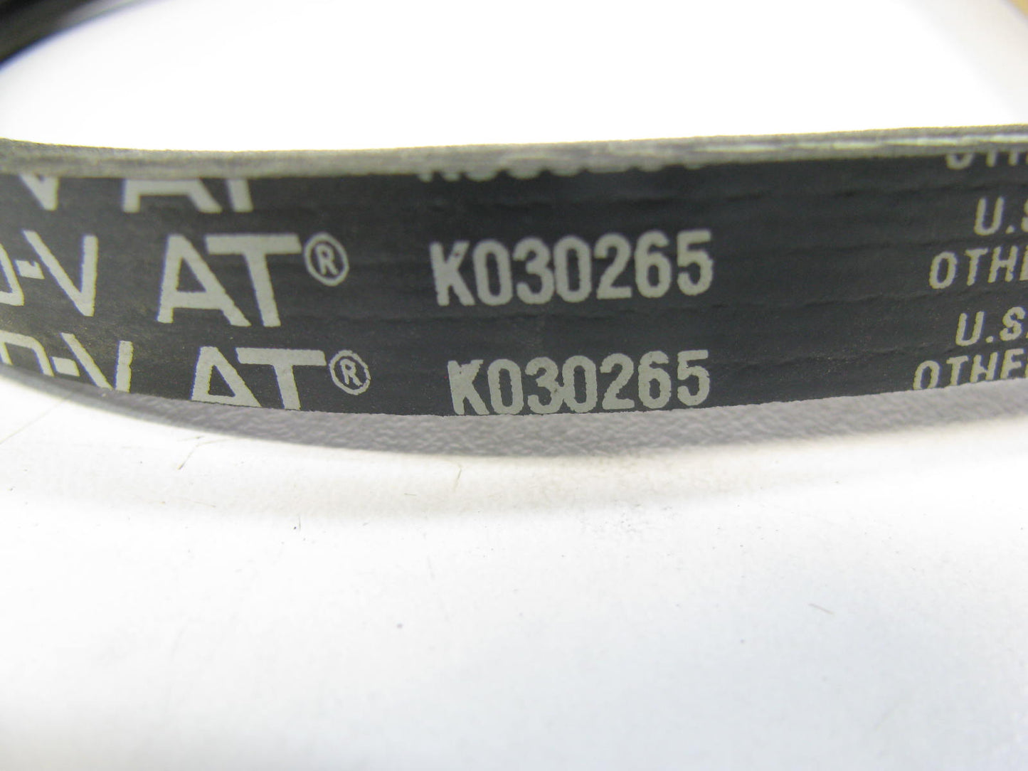 Gates K030265 Serpentine Belt - 0.42'' X 26.55'' - 3 Ribs