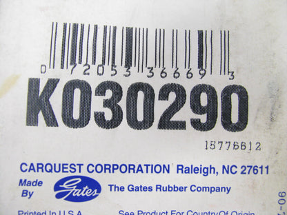Gates K030290 Serpentine Belt - 0.42'' X 29.00'' - 3 Ribs