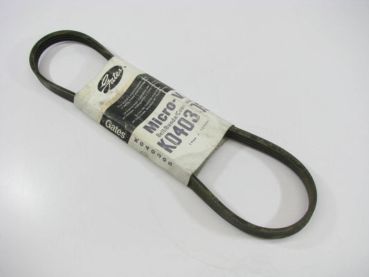 Gates K040305 Serpentine Belt - 0.56'' X 31.00'' - 4 Ribs