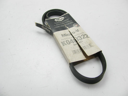 Gates K040322 Serpentine Belt - 0.56'' X 33.00'' - 4 Ribs