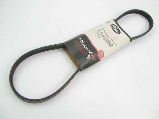 Gates K040350 Serpentine Belt - 0.56'' X 35.50'' - 4 Ribs