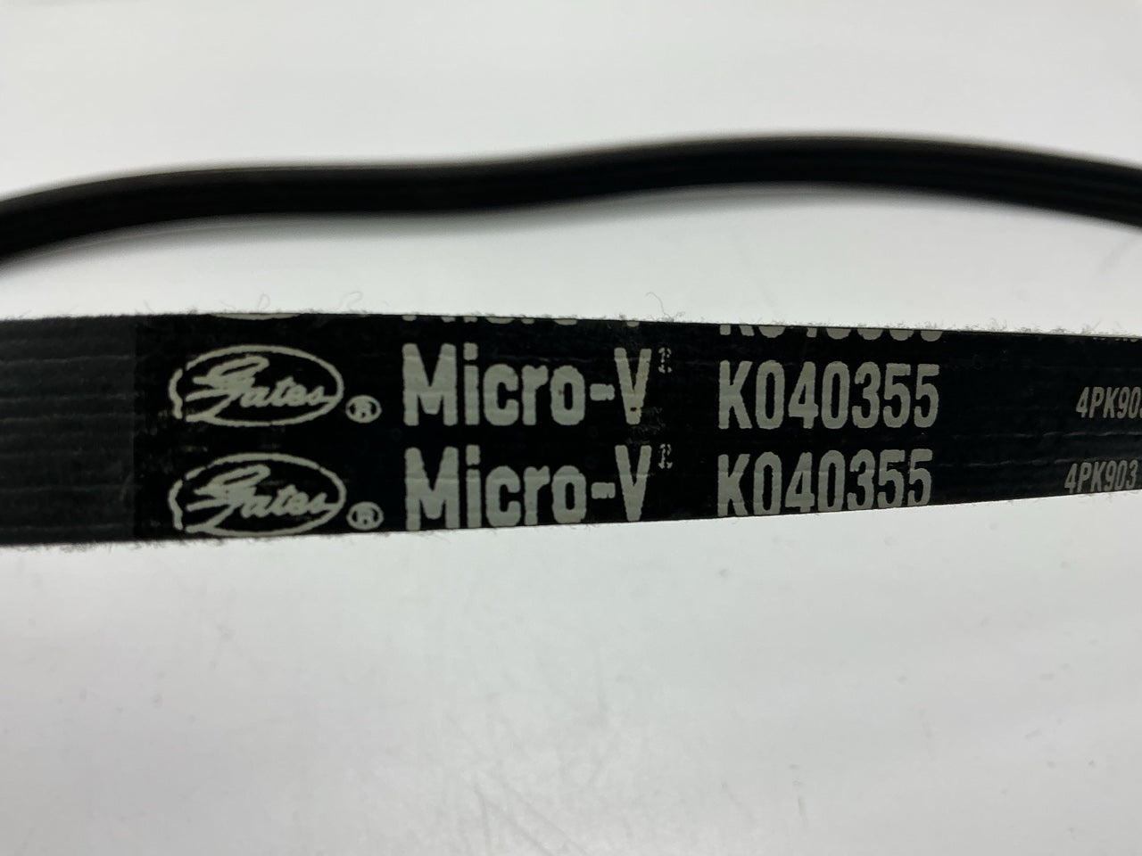 Gates K040355 Serpentine Belt - 0.56'' X  35.50'' - 4 Ribs