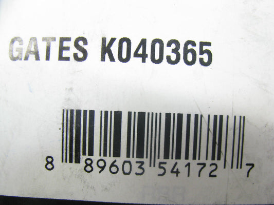 Gates K040365 Serpentine Belt - 0.56'' X 37.00'' - 4 Ribs