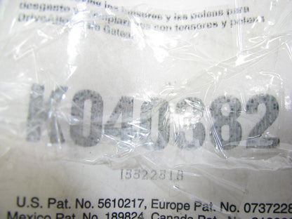 Gates K040382 Serpentine Belt - 0.56'' X 39.00'' - 4 Ribs