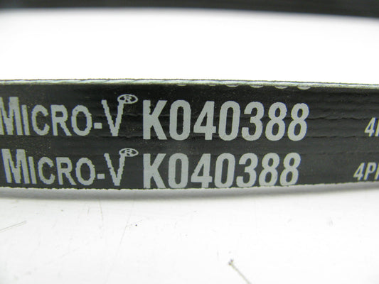 Gates K040388 Serpentine Belt - 0.56'' X 39.35'' - 4 Ribs