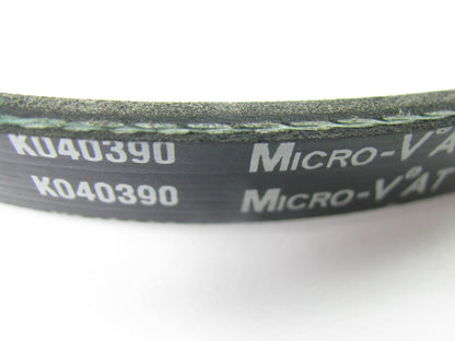 Gates K040390 Serpentine Belt - 0.56'' X 39.50'' - 4 Ribs