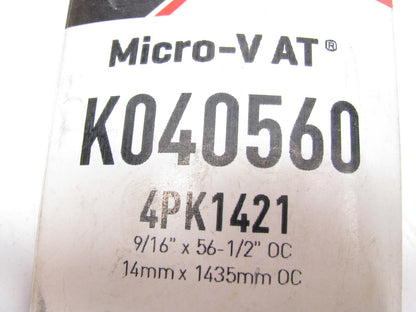 Gates K040560 Serpentine Belt