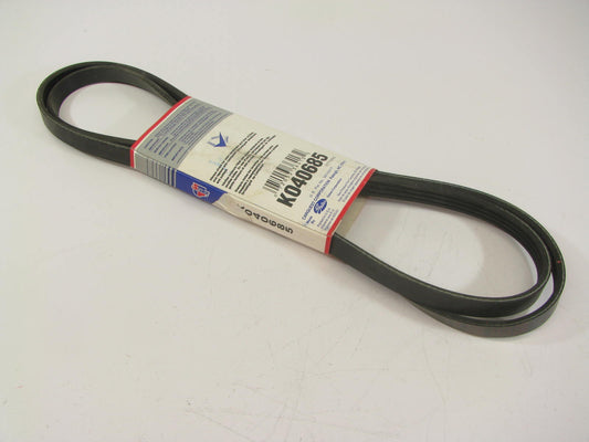 Gates K040685 Serpentine Belt - 0.56'' X 69.00'' - 4 Ribs