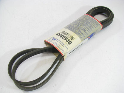 Gates K040940 Serpentine Belt - 0.56'' X 94.50'' - 4 Ribs