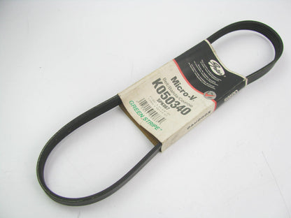 Gates K050340 Serpentine Belt - 0.68'' X 34.06'' - 5 Ribs