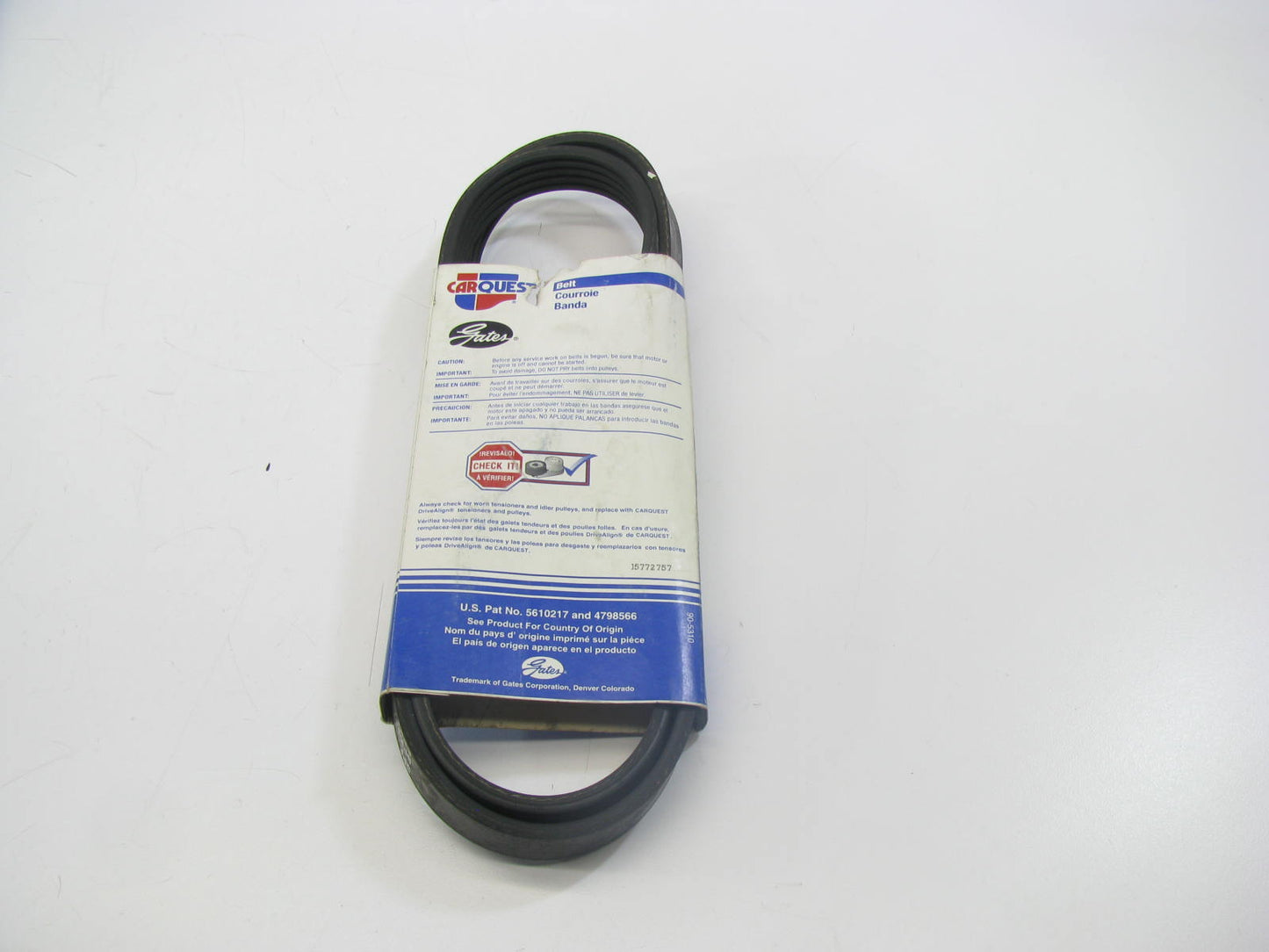 Gates K050459 Serpentine Belt - 0.69'' X 46.42'' - 5 Ribs