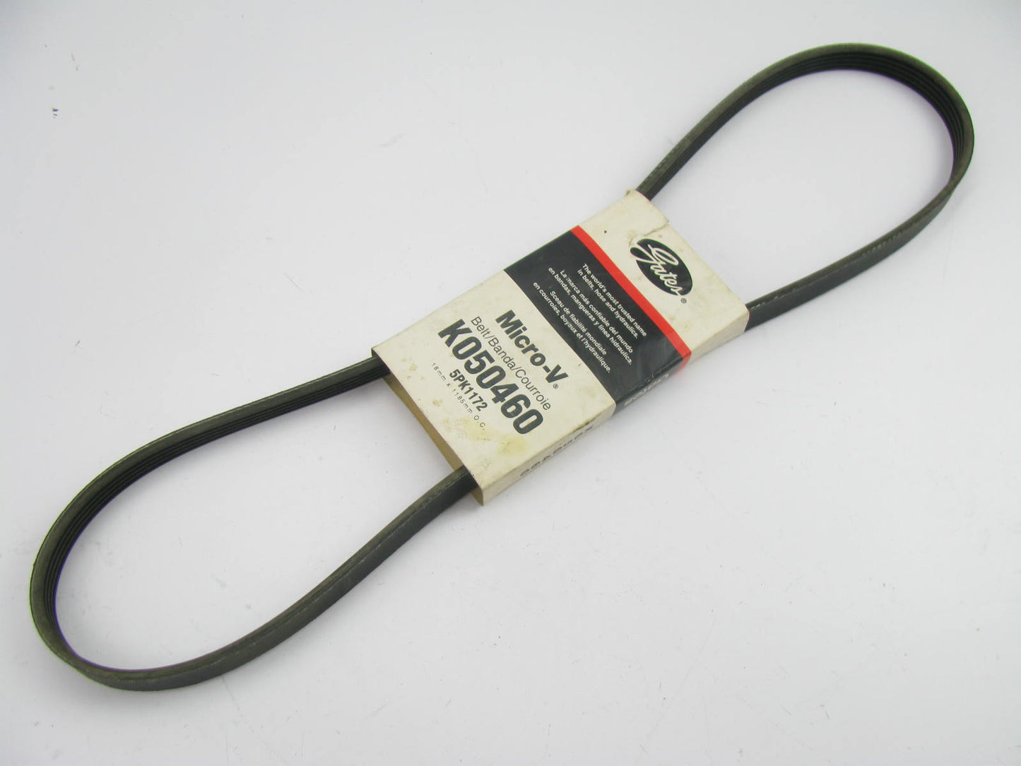 Gates K050460 Serpentine Belt - 0.69'' X 46.50'' - 5 Ribs