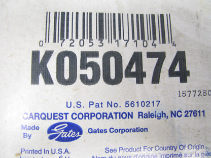 Gates K050474 Serpentine Belt - 0.69'' X 48.00'' - 5 Ribs