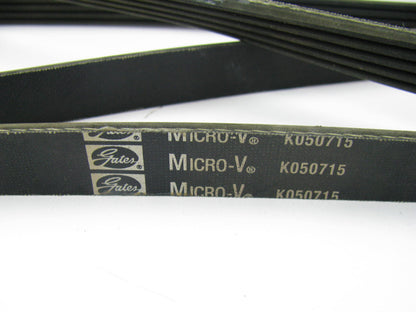 Gates K050715 Serpentine Belt - 0.68'' X 71.50'' - 5 Ribs