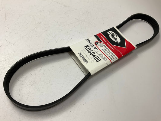 Gates K060400 Serpentine Belt - 0.84'' X 40.50'' - 6 Ribs