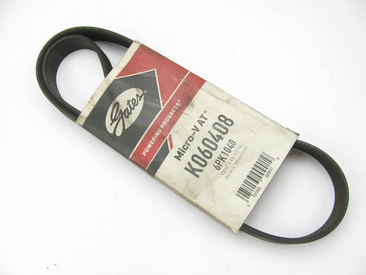 Gates K060408 Serpentine Belt - 0.84'' X 41.50'' - 6 Ribs