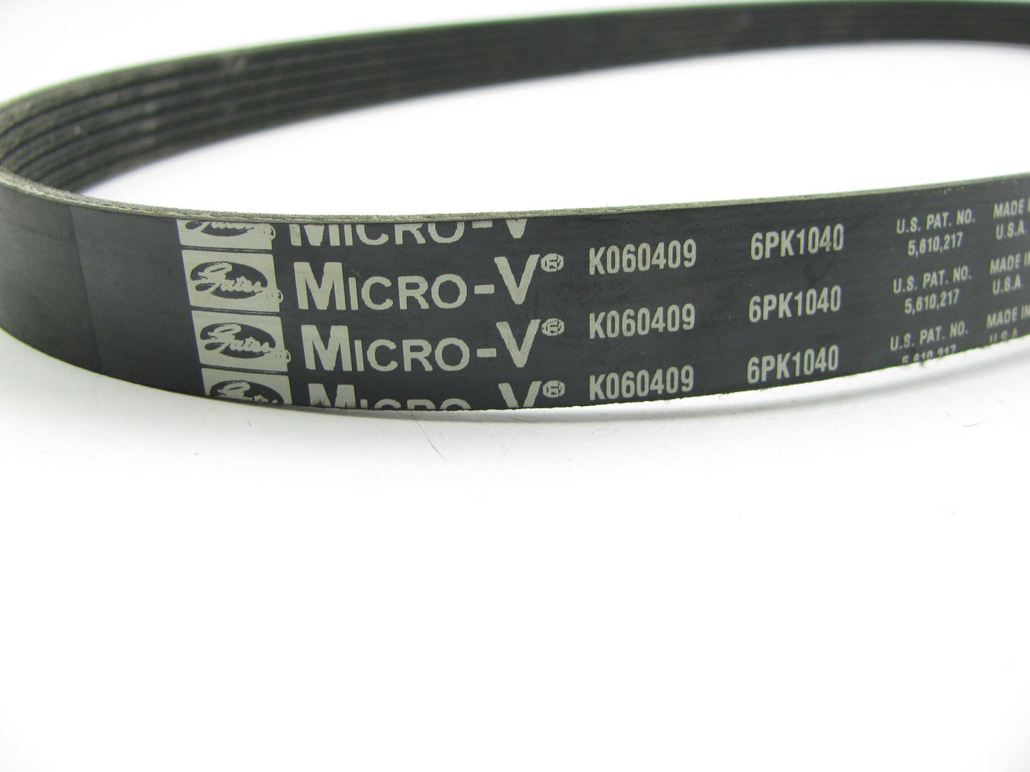 Gates K060409 Serpentine Belt - 0.84'' X 41.50'' - 6 Ribs