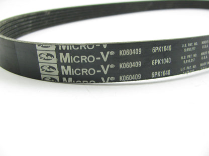 Gates K060409 Serpentine Belt - 0.84'' X 41.50'' - 6 Ribs