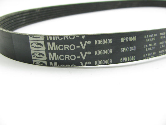 Gates K060409 Serpentine Belt - 0.84'' X 41.50'' - 6 Ribs