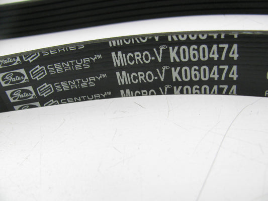 Gates K060474 Serpentine Belt - 0.56'' X 47.875'' - 4 Ribs