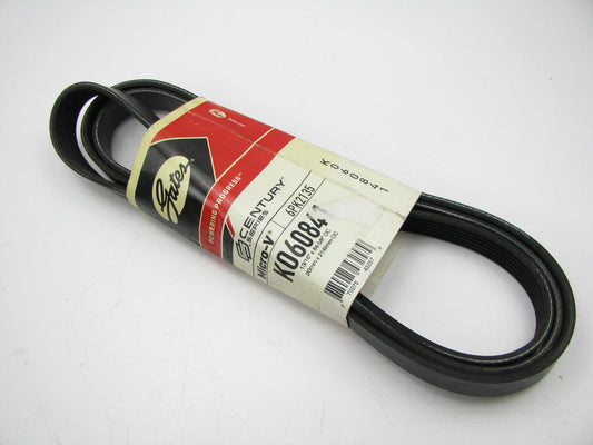 Gates K060841 Serpentine Belt - 0.84'' X 84.625'' - 6 Ribs