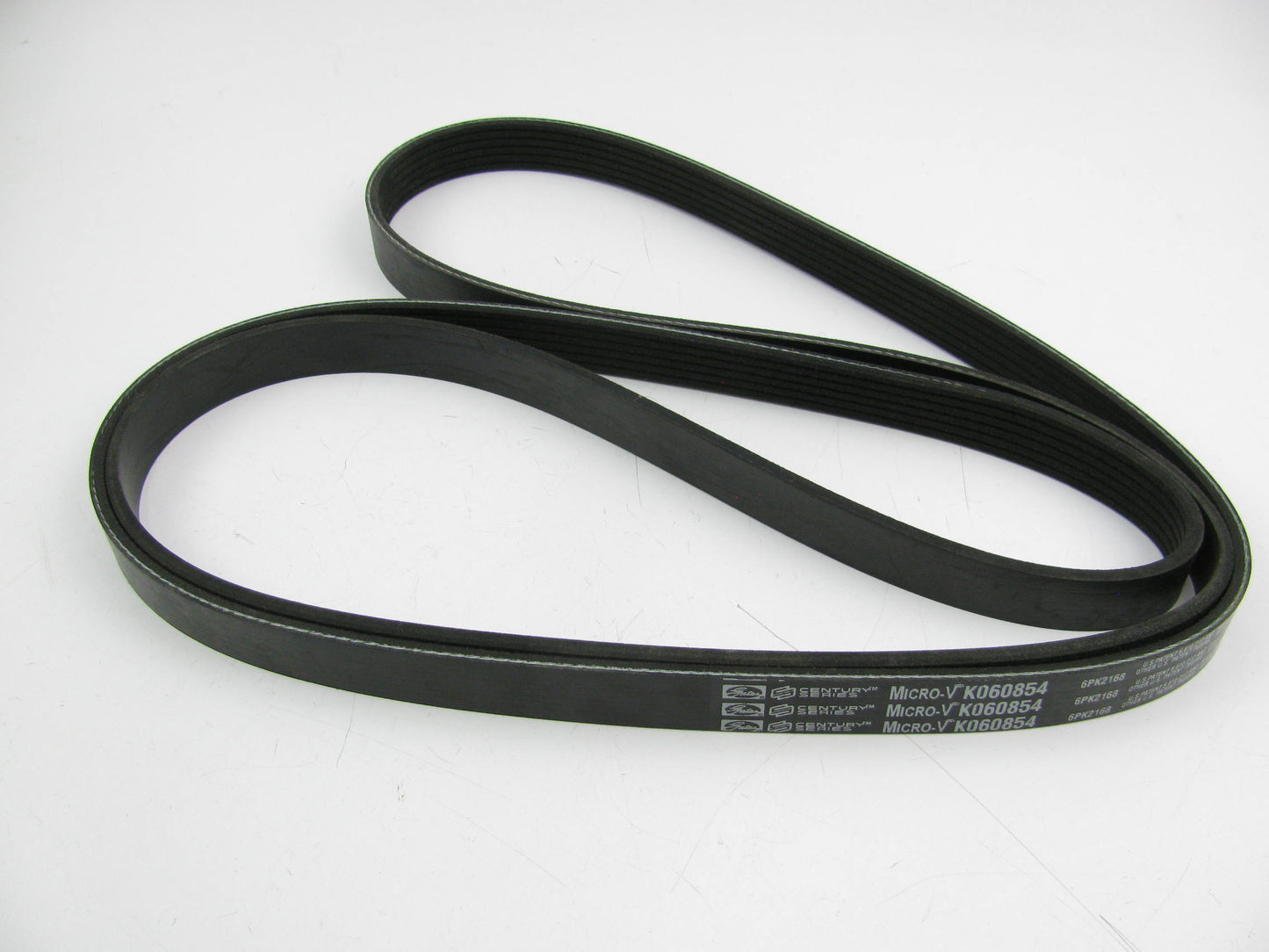 Gates K060854 Serpentine Belt - 0.84'' X 86.00'' - 6 Ribs