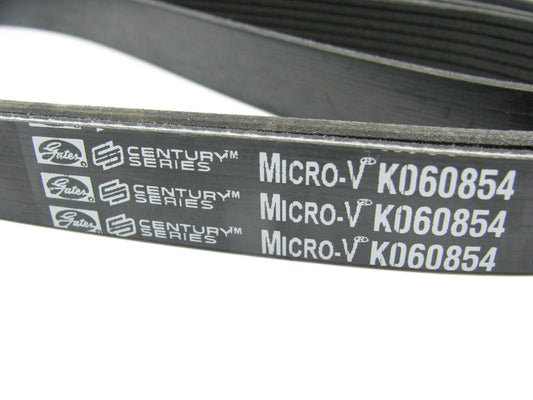 Gates K060854 Serpentine Belt - 0.84'' X 86.00'' - 6 Ribs
