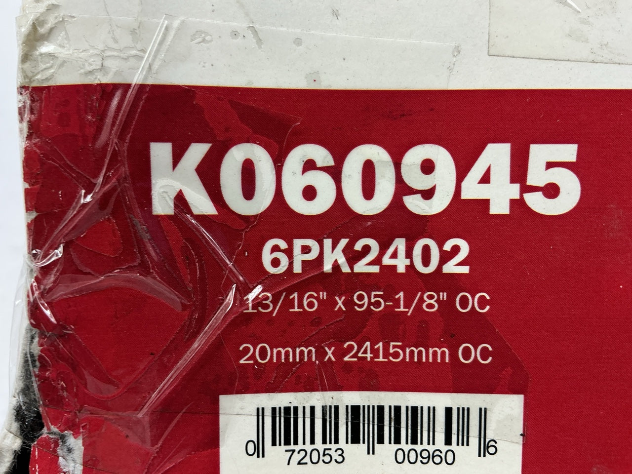 Gates K060945 Serpentine Belt