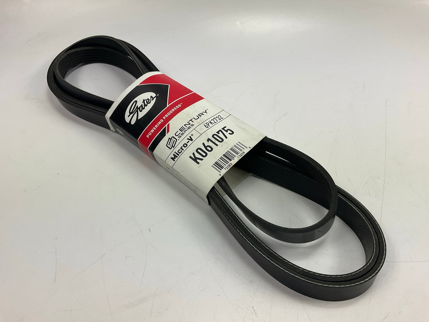 Gates K061075 Serpentine Belt - 1996-2000 Chevrolet Express 3500 7.4L 454 V8