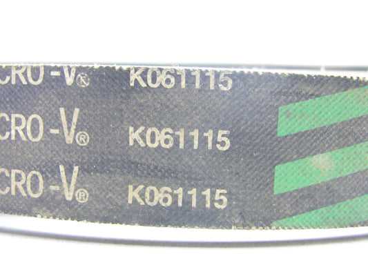 Gates K061115 Serpentine Belt