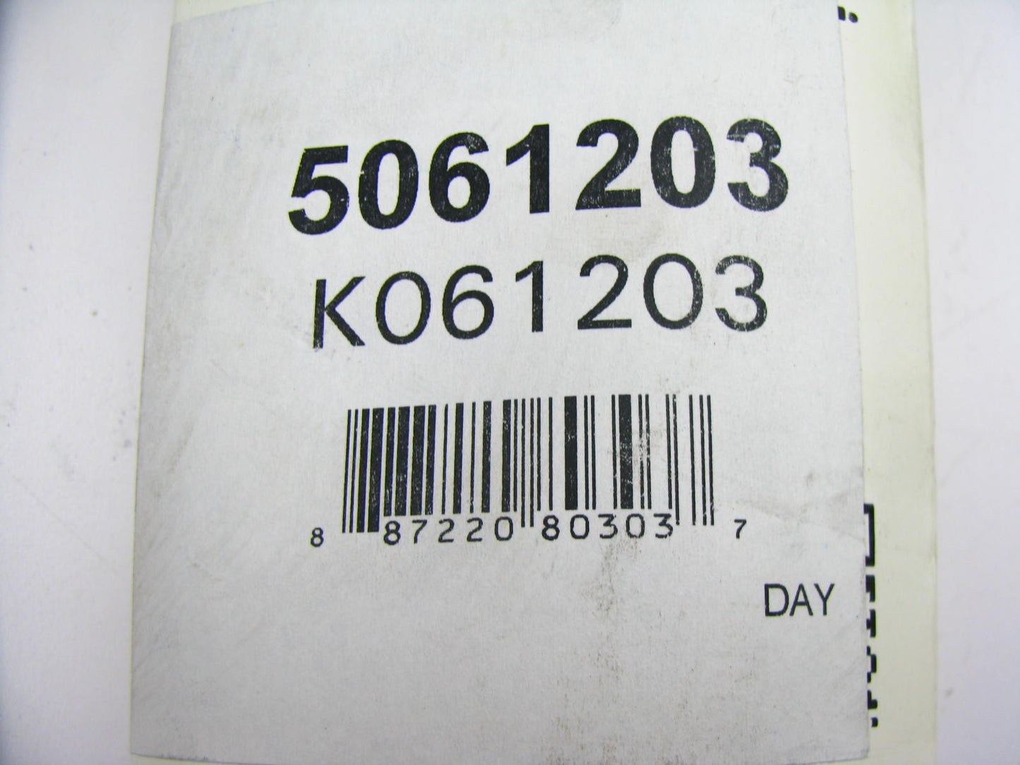 Gates K061203 Serpentine Belt - 0.84'' X 120.875'' - 6 Ribs