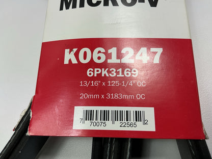 Gates K061247 Serpentine Belt