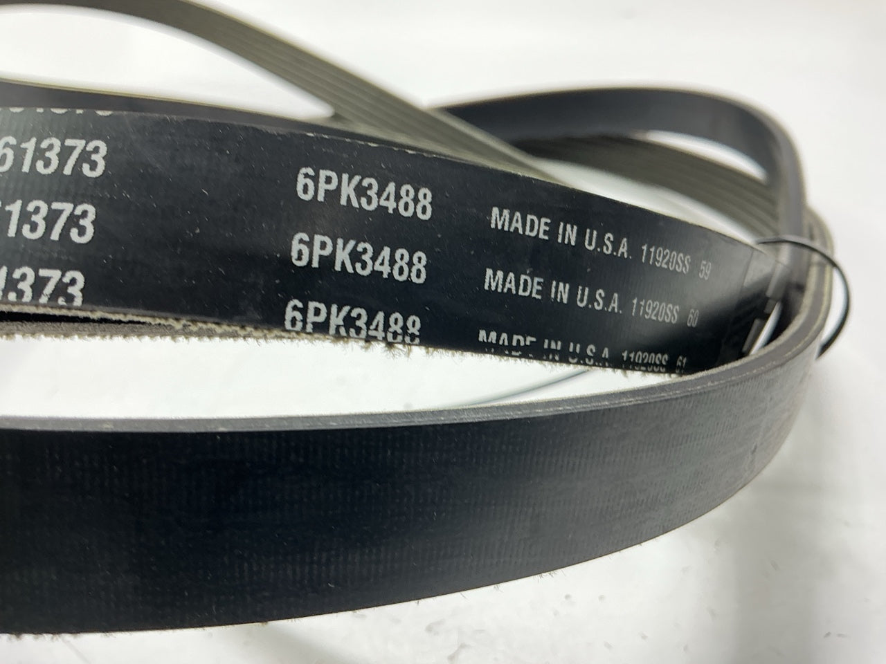 Gates K061373 Heavy Duty Micro-V Serpentine Belt GM 6.6L DIESEL V8